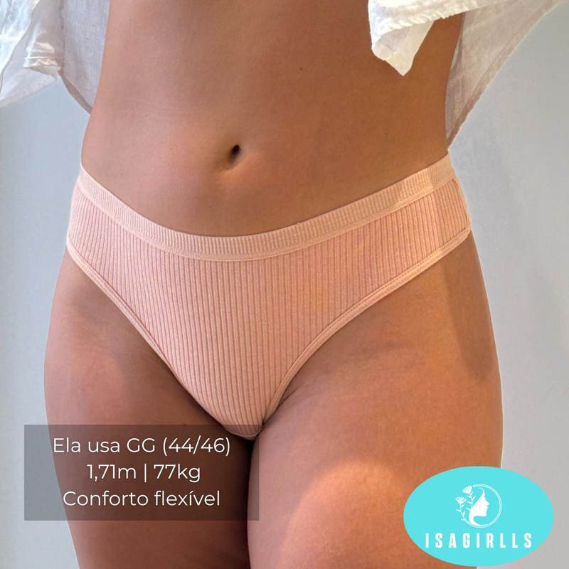 [PROMOÇÃO DE LANÇAMENTO COMPRE 5 LEVE 10] Calcinha CottonConfort® - FRETE GRÁTIS