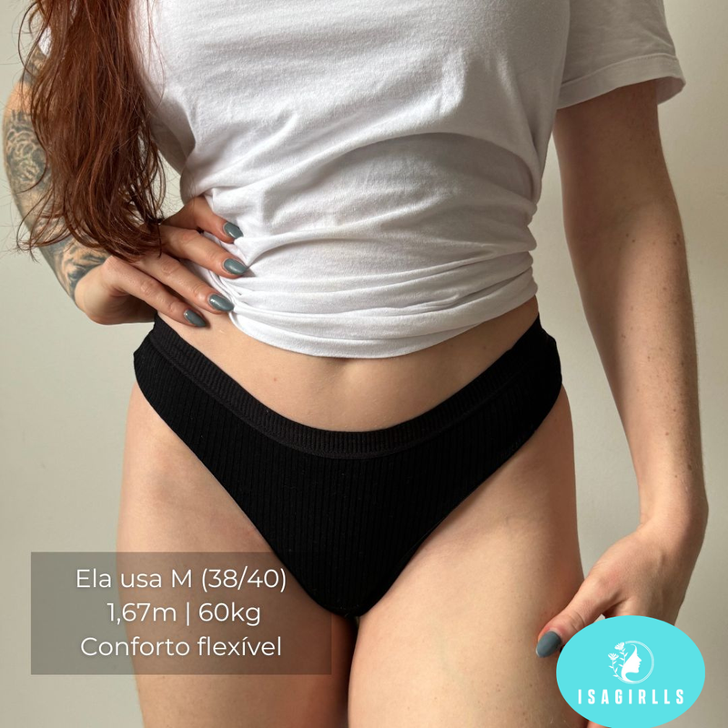 [PROMOÇÃO DE LANÇAMENTO COMPRE 5 LEVE 10] Calcinha CottonConfort® - FRETE GRÁTIS