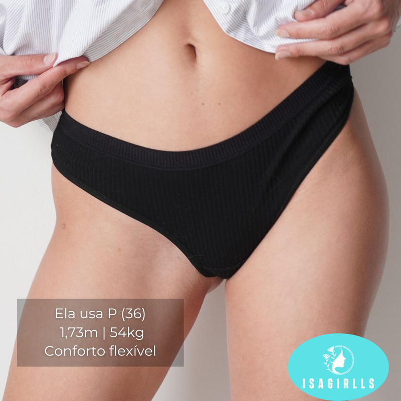 [PROMOÇÃO DE LANÇAMENTO COMPRE 5 LEVE 10] Calcinha CottonConfort® - FRETE GRÁTIS